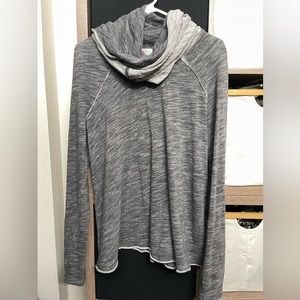 Free people beach gray turtleneck